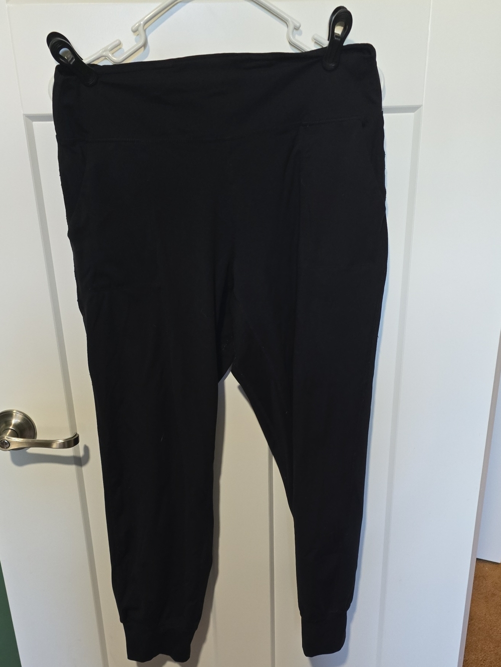 Z Supply Black High-Waist Jogger Pants